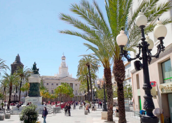 Plaza San Juan de Dios cádiz centro