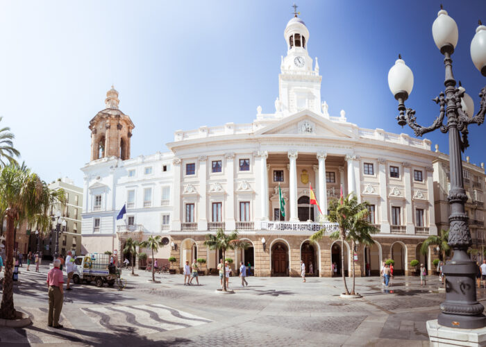Plaza San Juan de Dios cádiz ayuntamiento