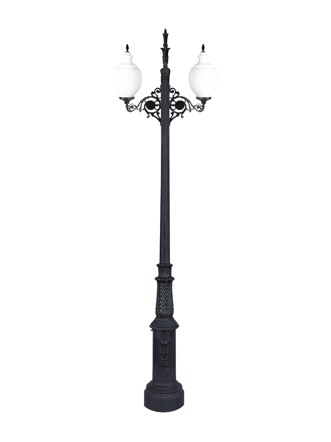 fernandina 04 Farola Fernandina doble luminaria estilo tradicional