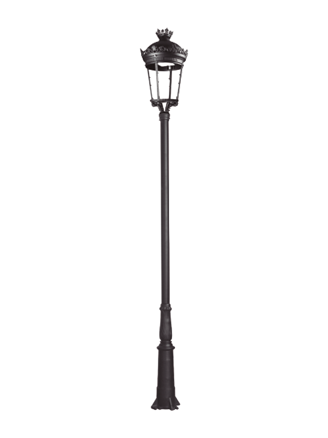 ochocentista 0101 Farola clásica Ochocentista de fundición para alumbrado público urbano